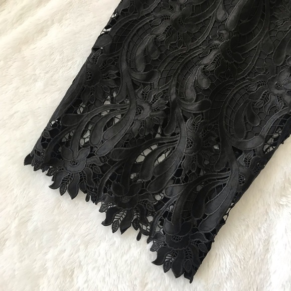 [bardot] nwot isa lace halter dress in black - Picture 7 of 8